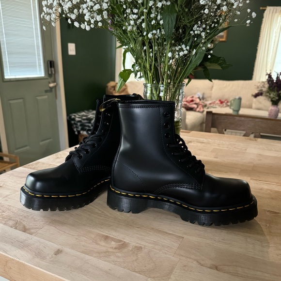 Dr. Martens 1460 Bex Squared Lace Up Boots - Picture 4 of 5